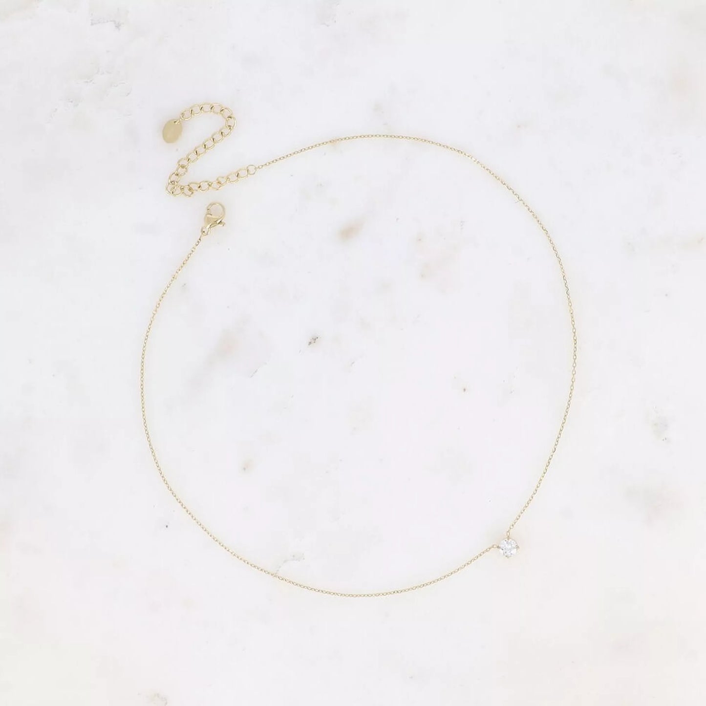 Crystal Drop Necklace – A Tiny Sparkle with Major Charm 💎✨