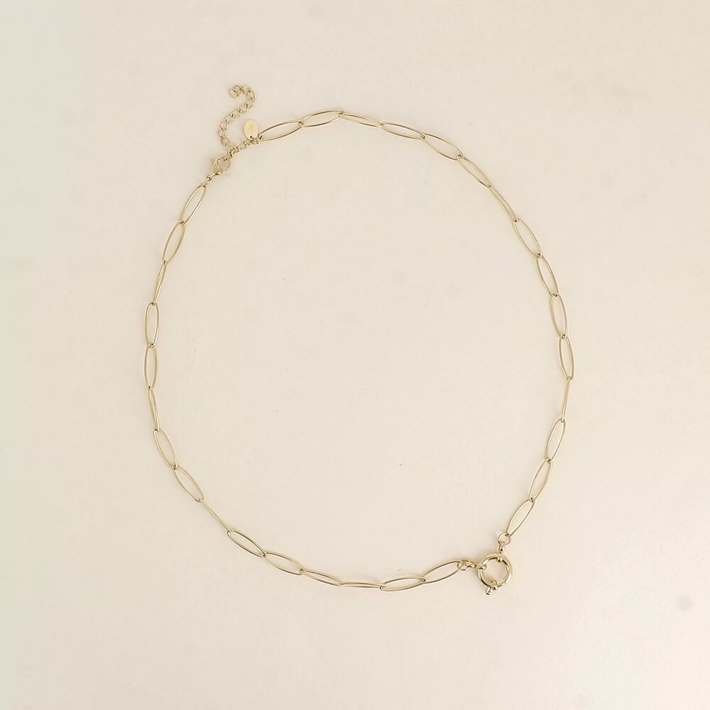 Gold Charm Link Necklace β Add Your Sparkle β¨π