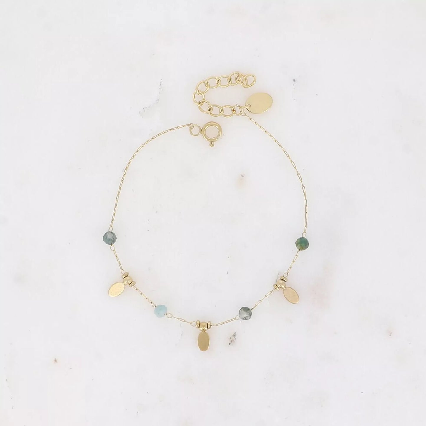 Natural Vibes Bracelet β Delicate chain, dreamy stones, total charm ππ«