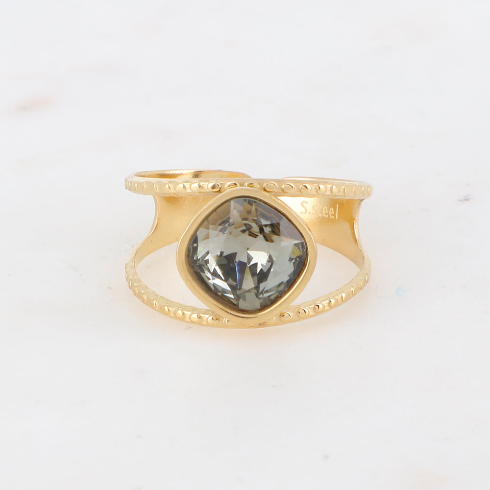 Black diamond sparkle ring🖤✨