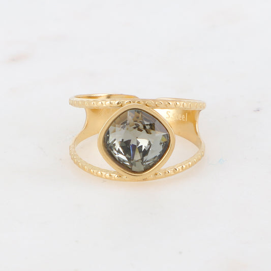 Black diamond sparkle ring🖤✨