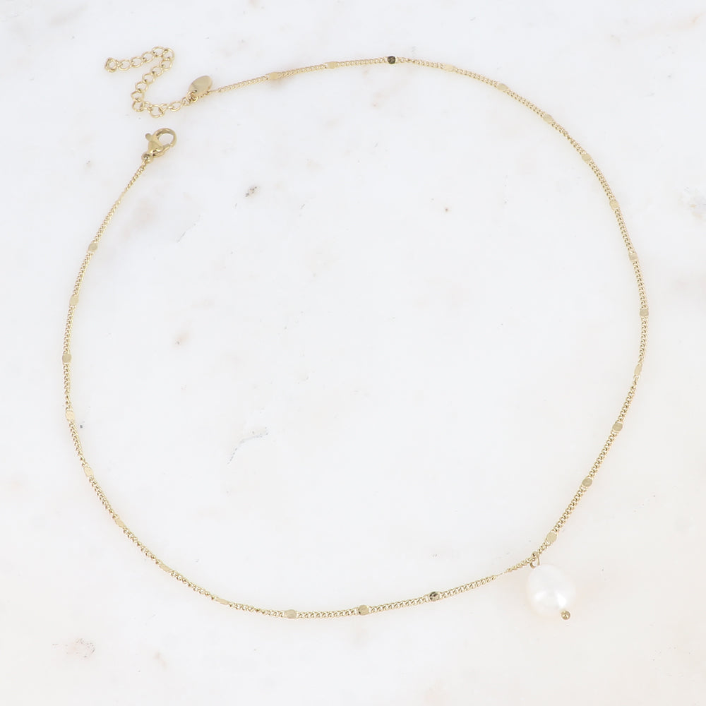 Timeless Freshwater Pearl & Necklace🤍✨