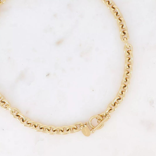 Chunky Chain Toggle Necklace – Big Links, Big Statement 🔗✨