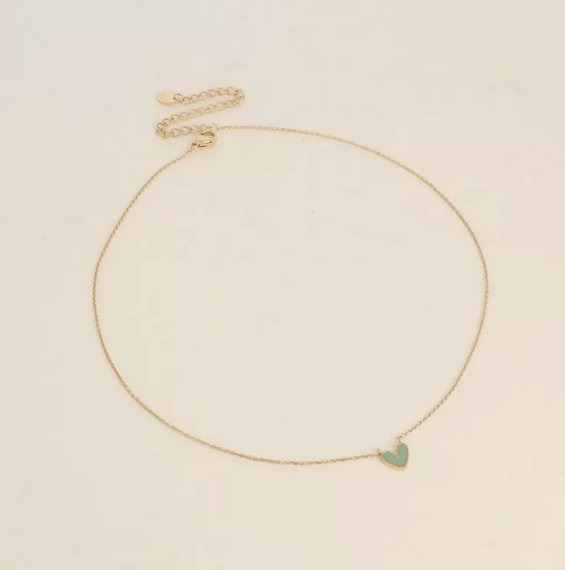 The Clare Heart Necklace 🏏 🤍