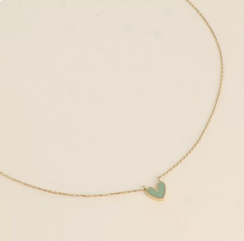The Clare Heart Necklace 🏏 🤍