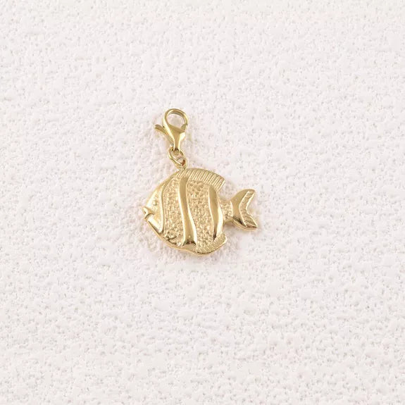 Tropical Fish Charm – Ocean flair with a golden twist 🐠✨
