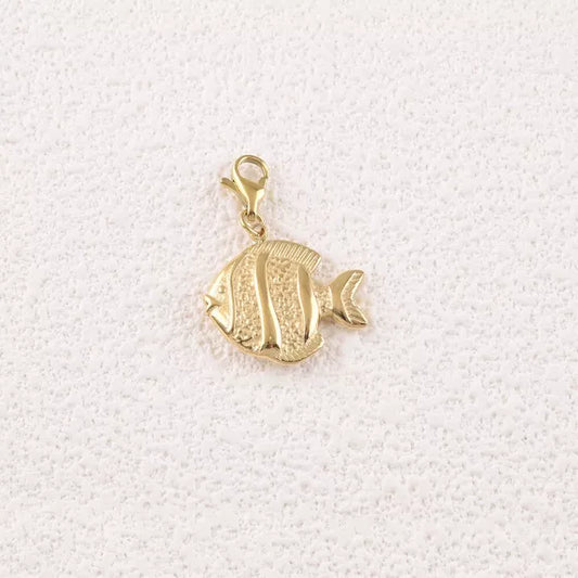 Tropical Fish Charm – Ocean flair with a golden twist 🐠✨