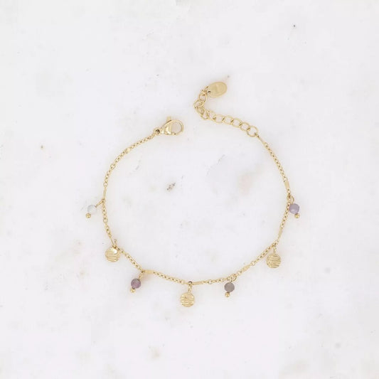 Thaly Charm Bracelet – Tiny gems, major charm energy 💜✨